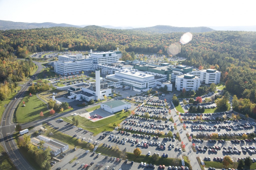 Exterior view of the Thayer School of Engineering building at Dartmouth College